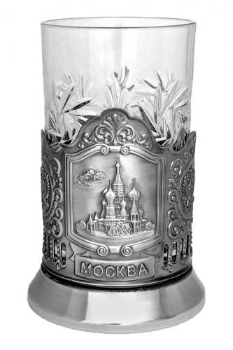 Подстаканник "ХВБ" карт.коробка, хруст.стакан,штамп фото 2