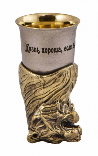 Стопка-перевертыш "Тигр" фото 2