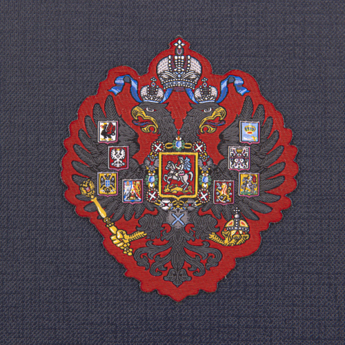Фляжка "Гусарская" (стилизована под гусарский мундир, нержавеющая сталь, обьем 0,5 мл. Обтянута натуральной кожей в виде доломана) в футляре фото 8