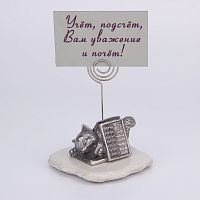 Держатель для напоминалок "Кошка со счётами"