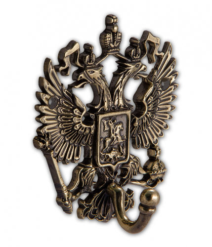 Крючок-вешалка  "Герб России"