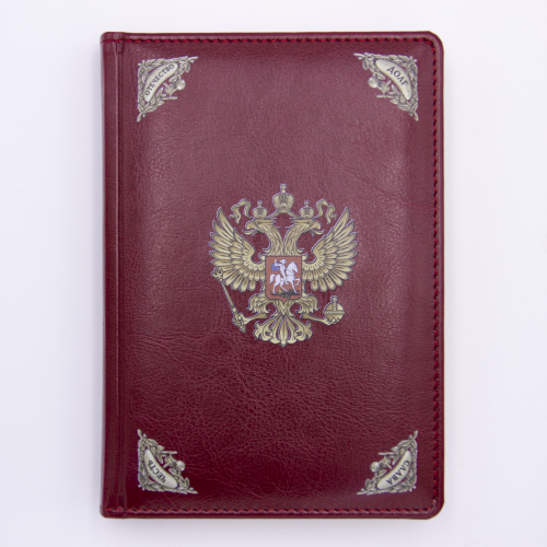 Набор для руководителя "Державный"(блокнот в кожаной обложке,подстаканник точное литье,стакан,ложка,кожаный футляр,накладки и ножки из латуни) 400х280х210 мм. фото 13